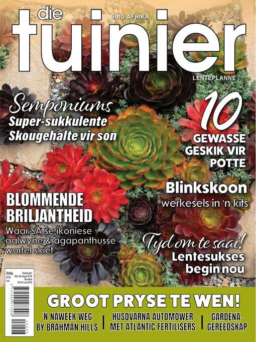 Cover image for Die Tuinier Tydskrif